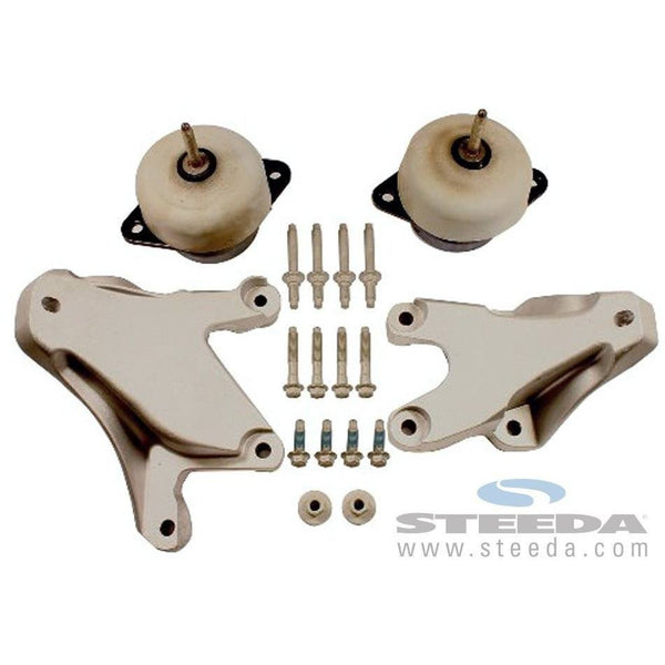 Mustang 5.0L Coyote Motor Mount Kit - Steeda