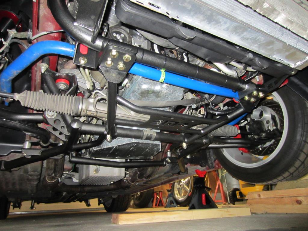 BMR Tubular K-Member Hammertone  (S197 2005-2014)