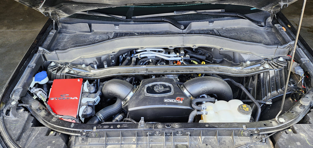 Steeda Explorer ECU Cover - Red (2020-2025)