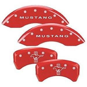 CALIPER COVERS, RED (FRONT/REAR SET)