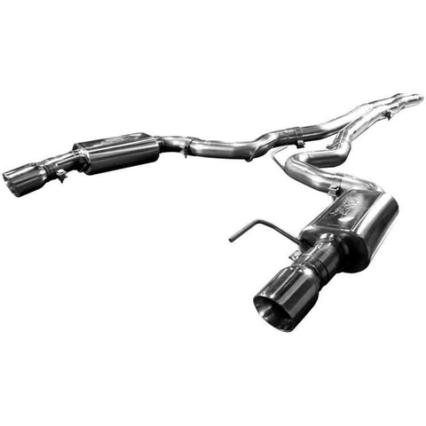 2015+ CAT BACK EXHAUST W/ X-PIPE & POLISHED TIPS