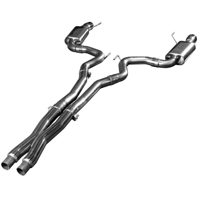 2015+ CAT BACK EXHAUST W/ X-PIPE & POLISHED TIPS