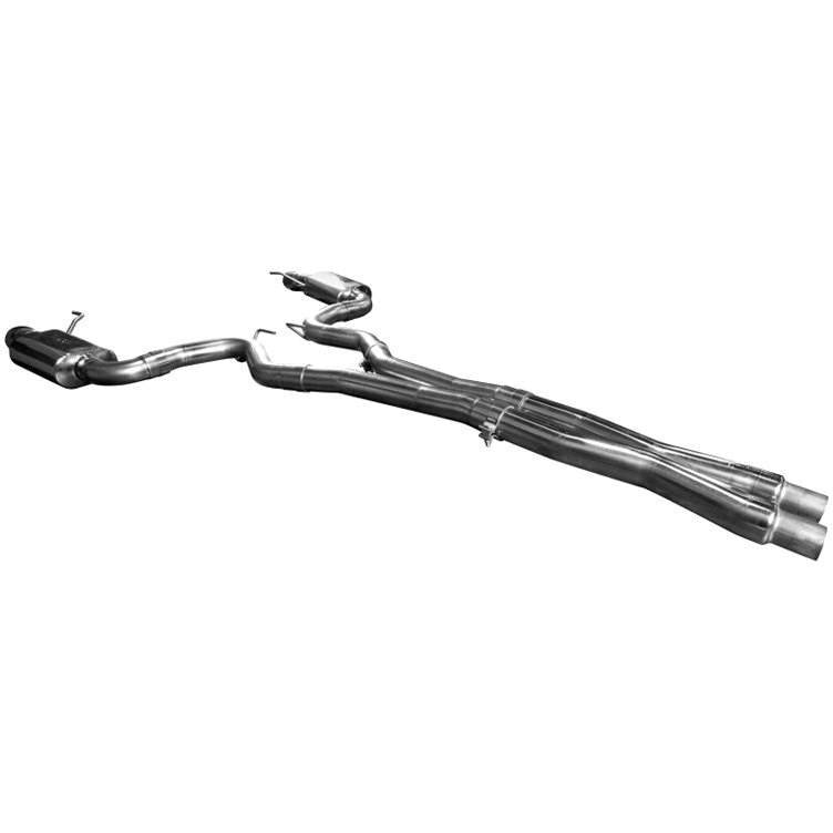 2015+ CAT BACK EXHAUST W/ X-PIPE & POLISHED TIPS