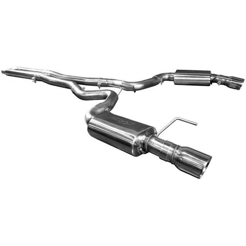 2015+ CAT BACK EXHAUST W/ H-PIPE & POLISHED TIPS