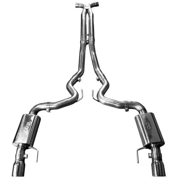 2015+ EXHAUST SYSTEM W/ X-PIPE & POLISHED TIPS