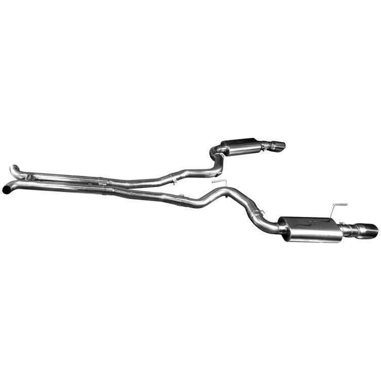 2015+ EXHAUST SYSTEM W/ H-PIPE & POLISHED TIPS