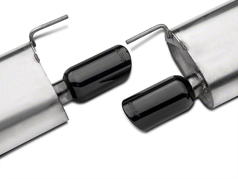 Borla Stinger S-Type 2.5 in. Axle-Back Exhaust - Black Tips
