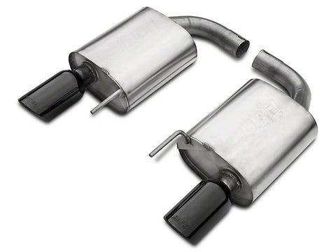 Borla Stinger S-Type 2.5 in. Axle-Back Exhaust - Black Tips