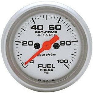 Fuel Pressure Gauge (Electric Ultralite 2 1/16)