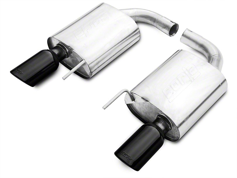 Borla Stinger S-Type 2.5in. Cat-Back Exhaust - Black Tips