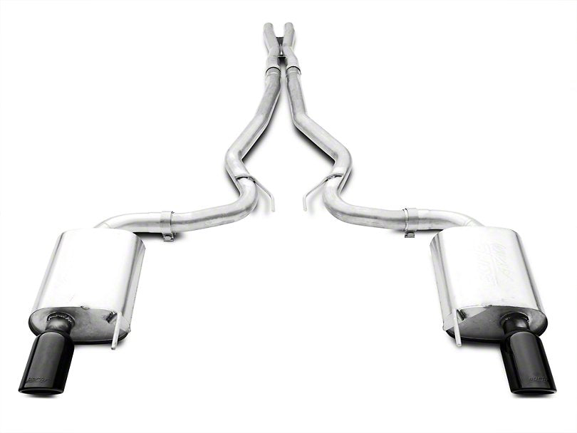 Borla ATAK 2.5 in. Cat-Back Exhaust - Black Tips