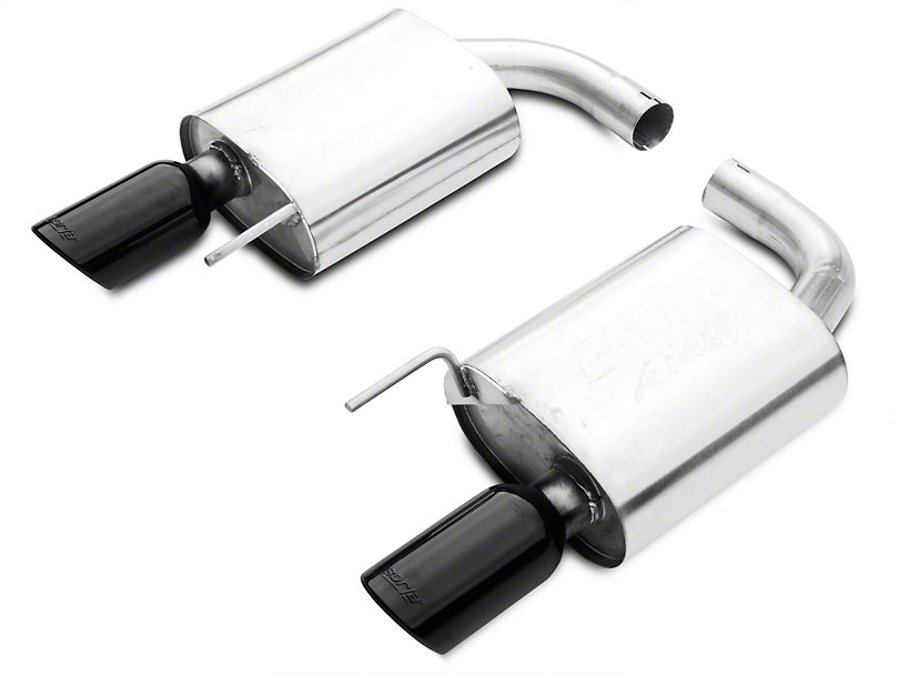 Borla ATAK 2.5 in. Cat-Back Exhaust - Black Tips