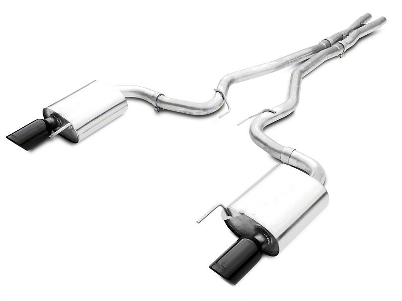Borla ATAK 2.5 in. Cat-Back Exhaust - Black Tips