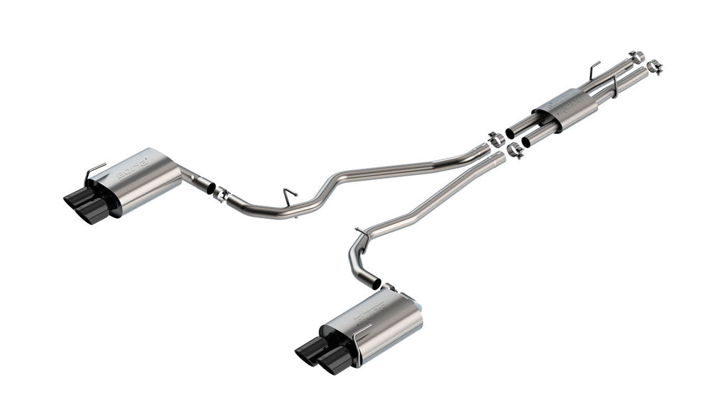 Borla Explorer ST S-type Cat-Back Exhaust - Black Chrome Tips (2020-2021 EXPLORER)