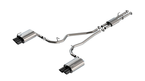 Borla Explorer ST ATAK Cat-Back Exhaust - Black Chrome Tips (2020-2021 EXPLORER)