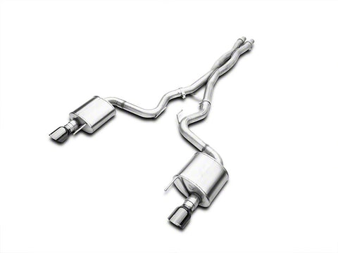 Corsa Sport Cat-Back Exhaust - Black Tips