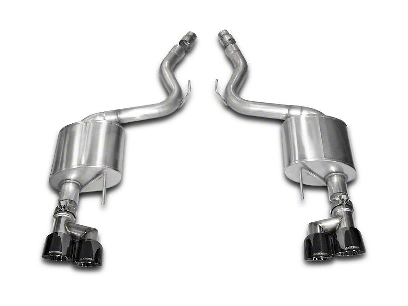 Corsa Sport 3 in. Axle-back Exhaust - Black Quad Tips