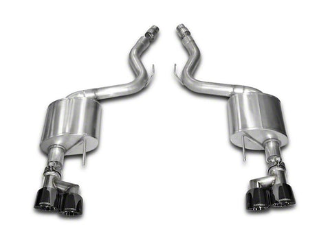 Corsa Sport 3 in. Axle-back Exhaust - Black Quad Tips