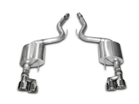 Corsa Sport 3 in. Axle-back Exhaust - Polished Quad Tips