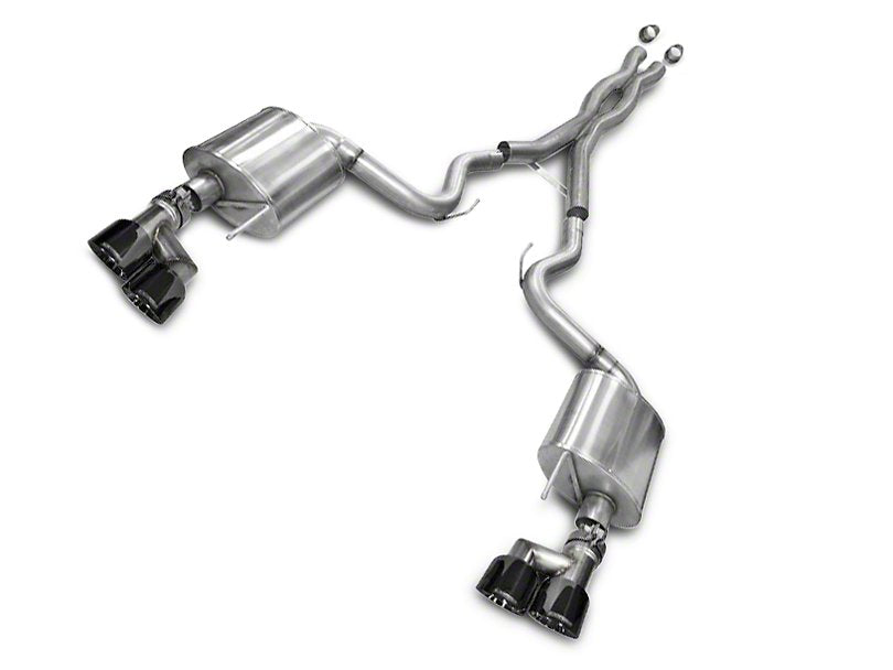 Corsa Sport 3 in. Cat-Back Exhaust - Black Quad Tips