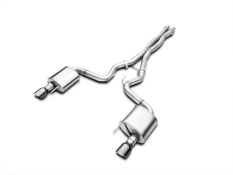Corsa Sport Cat-Back Exhaust - Black Tips