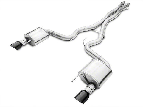 Corsa Xtreme Cat-Back Exhaust - Black Tips