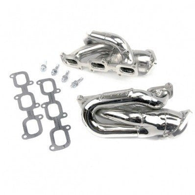 2011-17 Mustang 3.7L V6 Short Tuned Length 1-5/8" Exhaust Headers (Silver Ceramic)