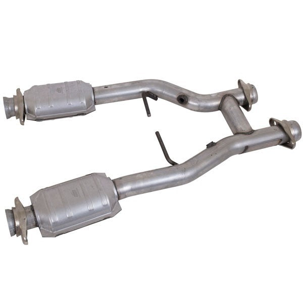 MUSTANG GT/Cobra 2-1/2 IN. SHORT CATTED H-PIPE (96-04)