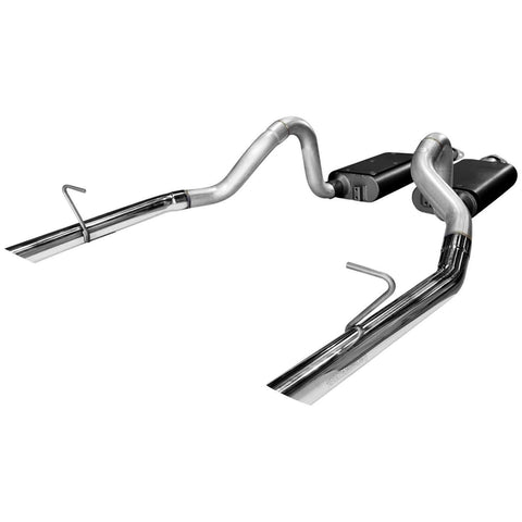 FLOWMASTER AMERICAN THUNDER CAT-BACK EXHAUST SYSTEM 1987-1993 Ford Mustang LX with 5.0L engine/1986 Mustang GT with 5.0L