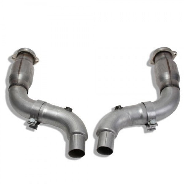 BBK 3 in. Long Tube Header Catted Mid Pipe