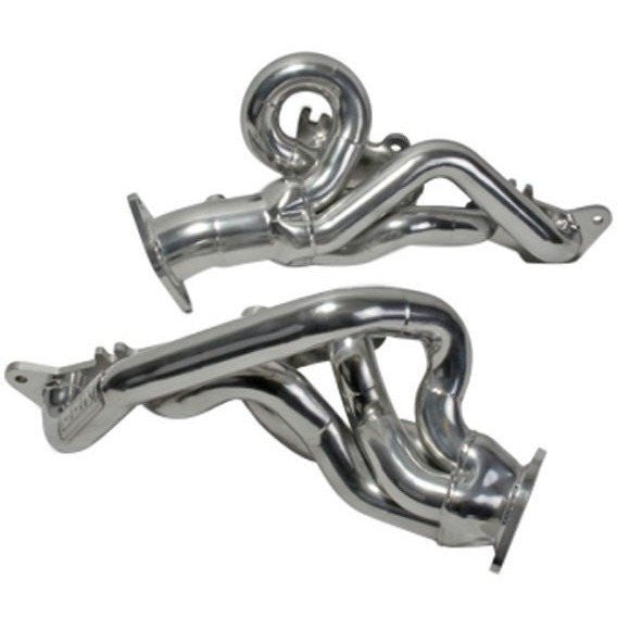 2015-17 Ford Mustang GT 5.0L 1-3/4" Shorty Tuned Length Performance Exhaust Headers - Polished Ceramic