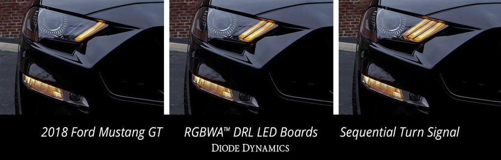 2018-2021 Ford Mustang Multicolor DRL LED Boards