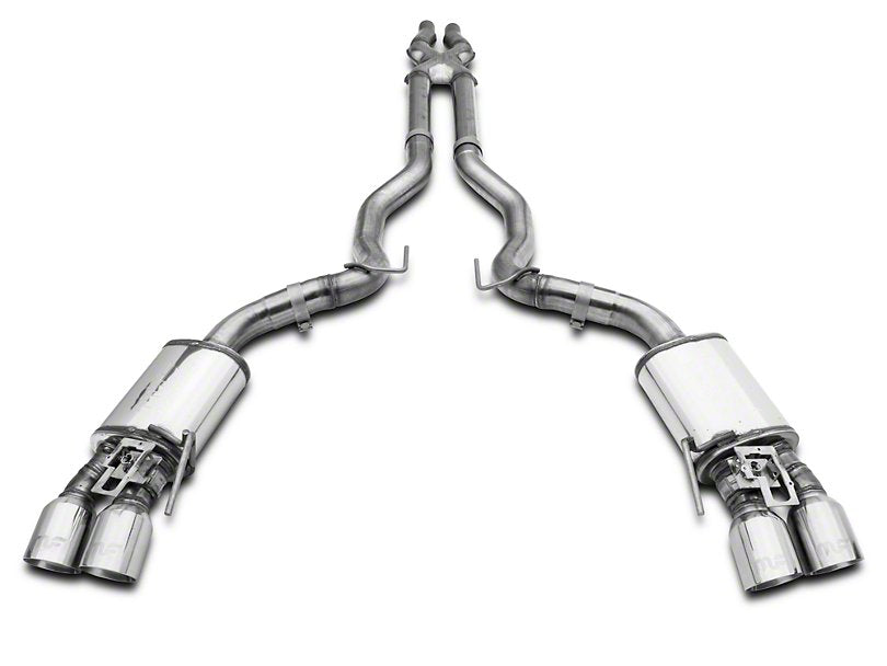 Magnaflow Competition Cat-Back Exhaust - Polished Quad Tips