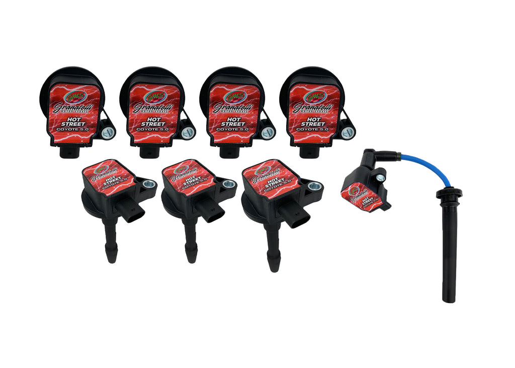 2018 - 2019 FORD 5.0L COYOTE 50KV HOT STREET COIL PACKS