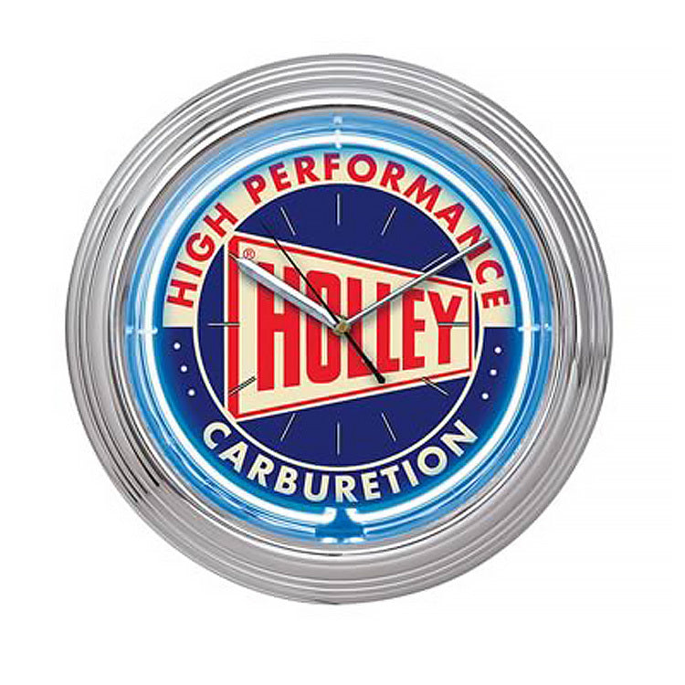 Holley Neon Wall Clock