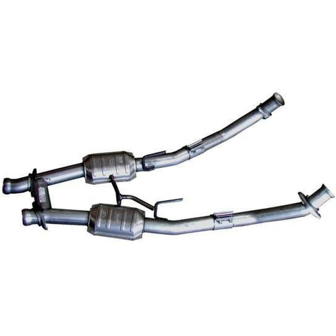 High-Flow H-Pipe with Cats (For Shorty/Stock Headers)