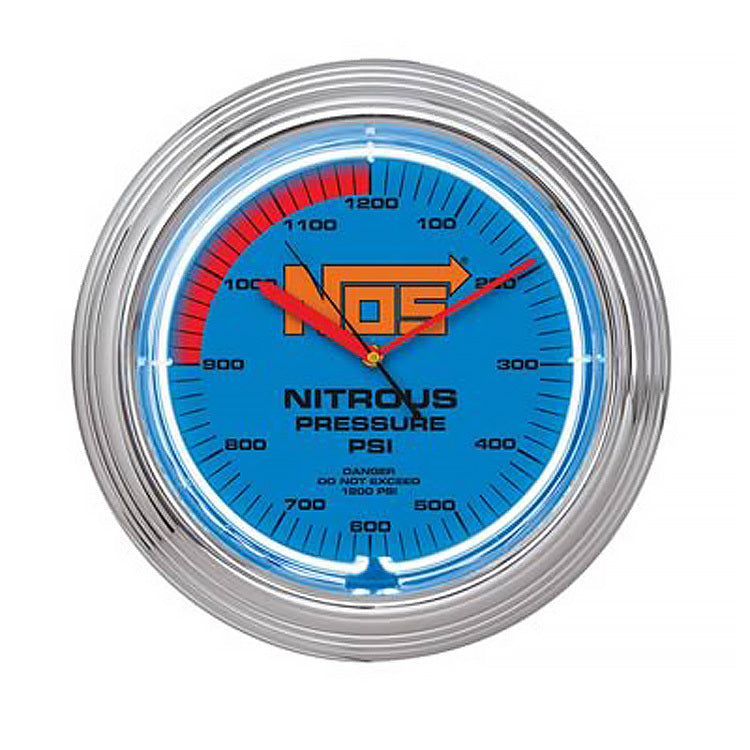 NOS Neon Wall Clock