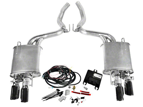Roush Quad Tip Active Axle-Back Exhaust