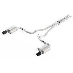TOURING CAT BACK EXHAUST SYSTEM BLACK CHROME