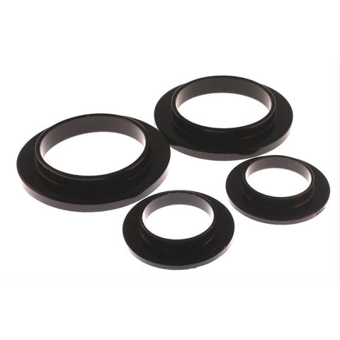 Polyurethane Rear Spring Isolators (Black)