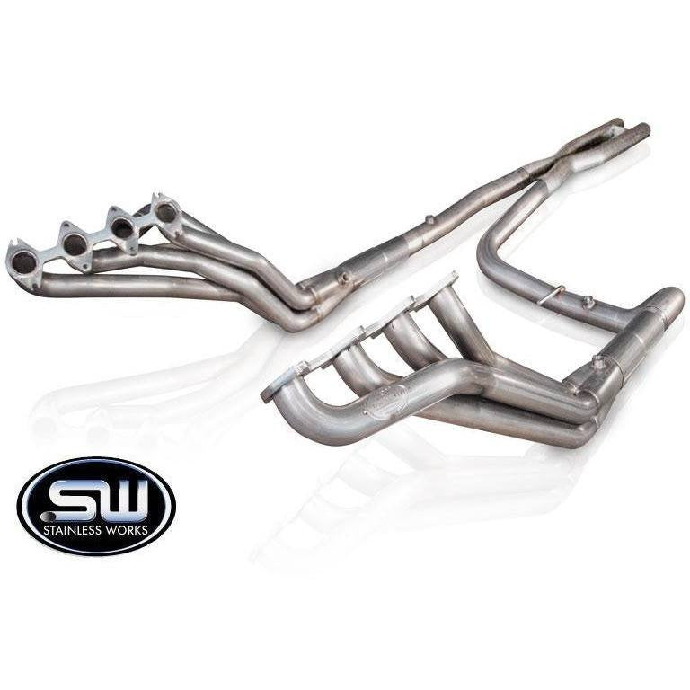 Long Tube Headers With Off Road X Pipe