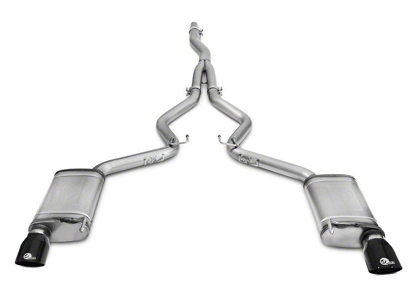 AFE Mach Force-XP 3 in. Cat-Back Exhaust - Black Tips
