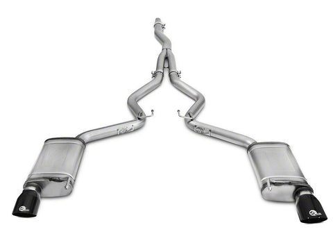AFE Mach Force-XP 3 in. Cat-Back Exhaust - Black Tips