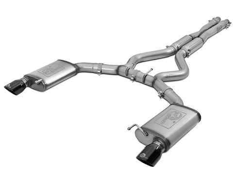 AFE Mach Force XP 3 in. Cat-Back Exhaust w/ Black Tips - Sport Tone