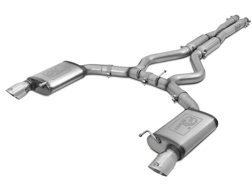AFE Mach Force XP 3 in. Cat-Back Exhaust w/ Polished Tips - Sport Tone