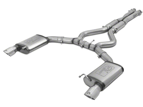 AFE Mach Force XP 3 in. Cat-Back Exhaust w/ Polished Tips - Sport Tone