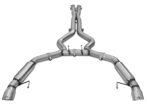 AFE Mach Force XP 3 in. Cat-Back Exhaust w/ Polished Tips - Aggressive Tone