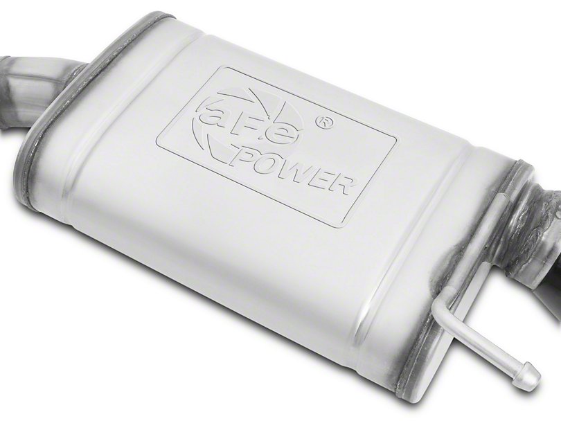 AFE MACH Force XP 2.5 in. Axle-Back Exhaust w/ Black Tips
