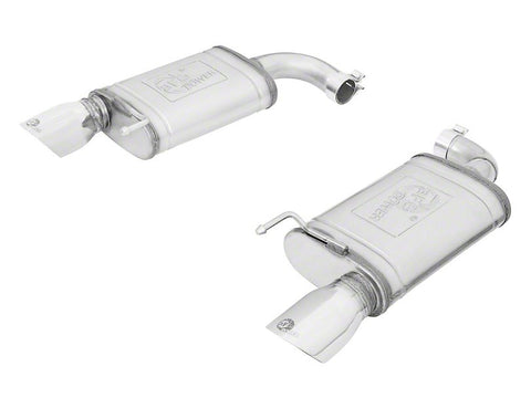 AFE MACH Force XP 2.5 in. Axle-Back Exhaust w/ Polished Tips