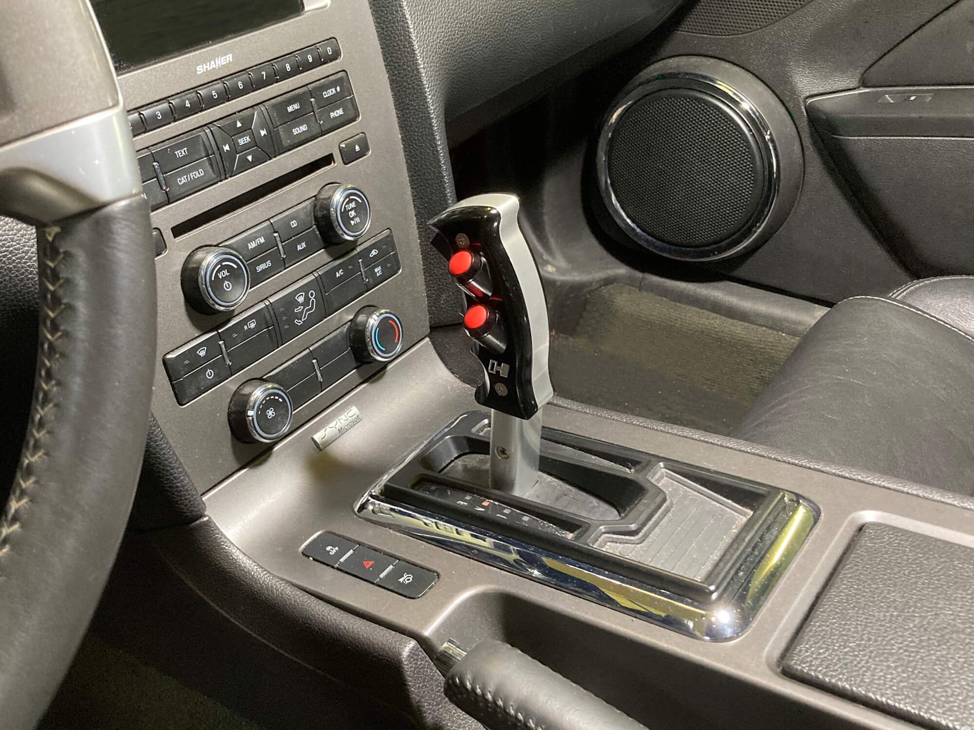 HURST BILLET/PLUS PISTOL GRIP AUTO SHIFT HANDLE WITH MANUAL SHIFT BUTT ...